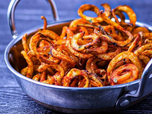 Curly fries in air fryer hotsell