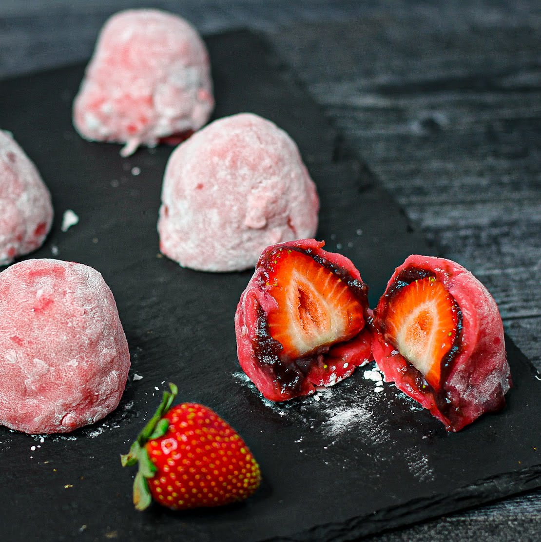 Strawberry Mochi